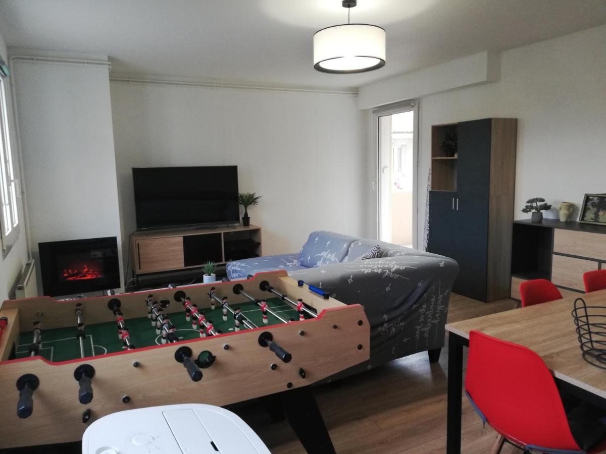 Grand T3 Avec Clim, Parking Et Terrasse Privative - Agen Lägenhet Exteriör bild